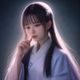 网络安全分析师陈雨薇，女性，专业形象照，背景为蓝色科技感界面